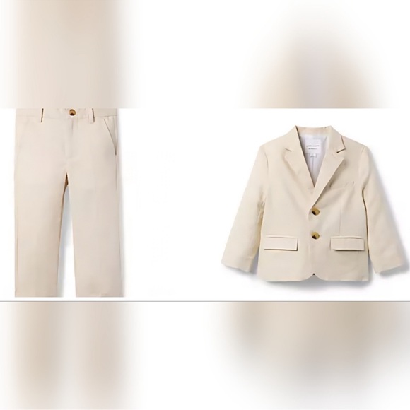 Janie and Jack Other - Janie and Jack Khaki suite SET- Sizes 6 & 12 - NWT